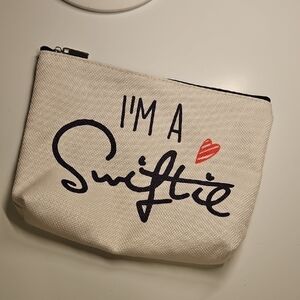 I'm a Swiftie New Cream Pouch Taylor Swift